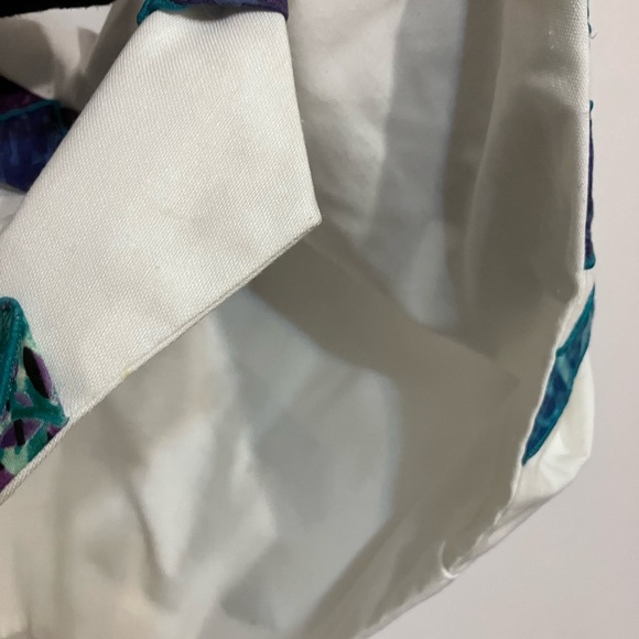 Applique vest with bow in back fully handmade M original vest - Picture 10 of 10